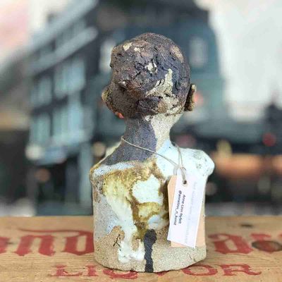 Ballettjente, skulptur ca 18-19 cm (no.19)