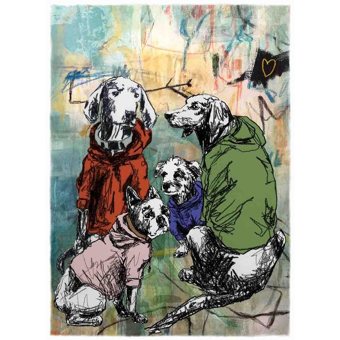Hovedbilde We ride at dawn (30x40cm) DGA