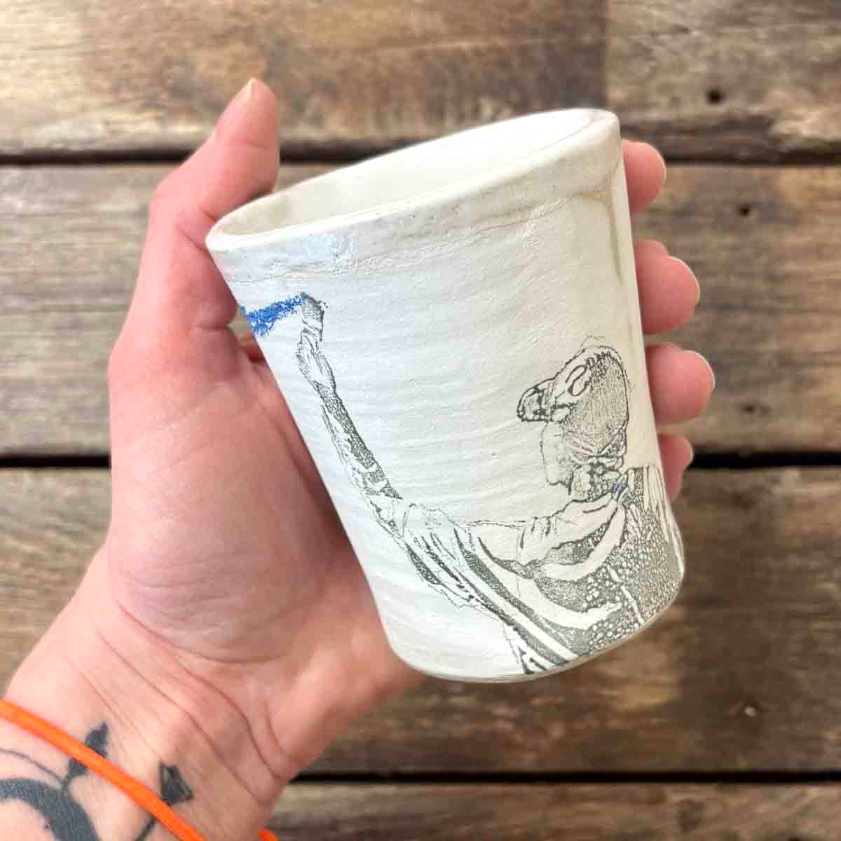 The painter, krus keramikk 9.5 cm