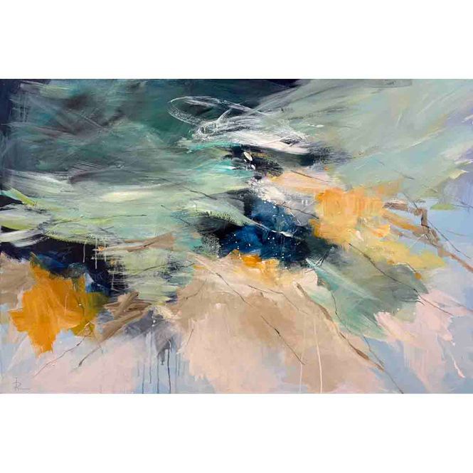 Hovedbilde Sky drift, 150x100 maleri