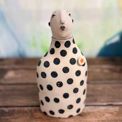 Hverdagshelten Trond, skulptur ca 24 cm