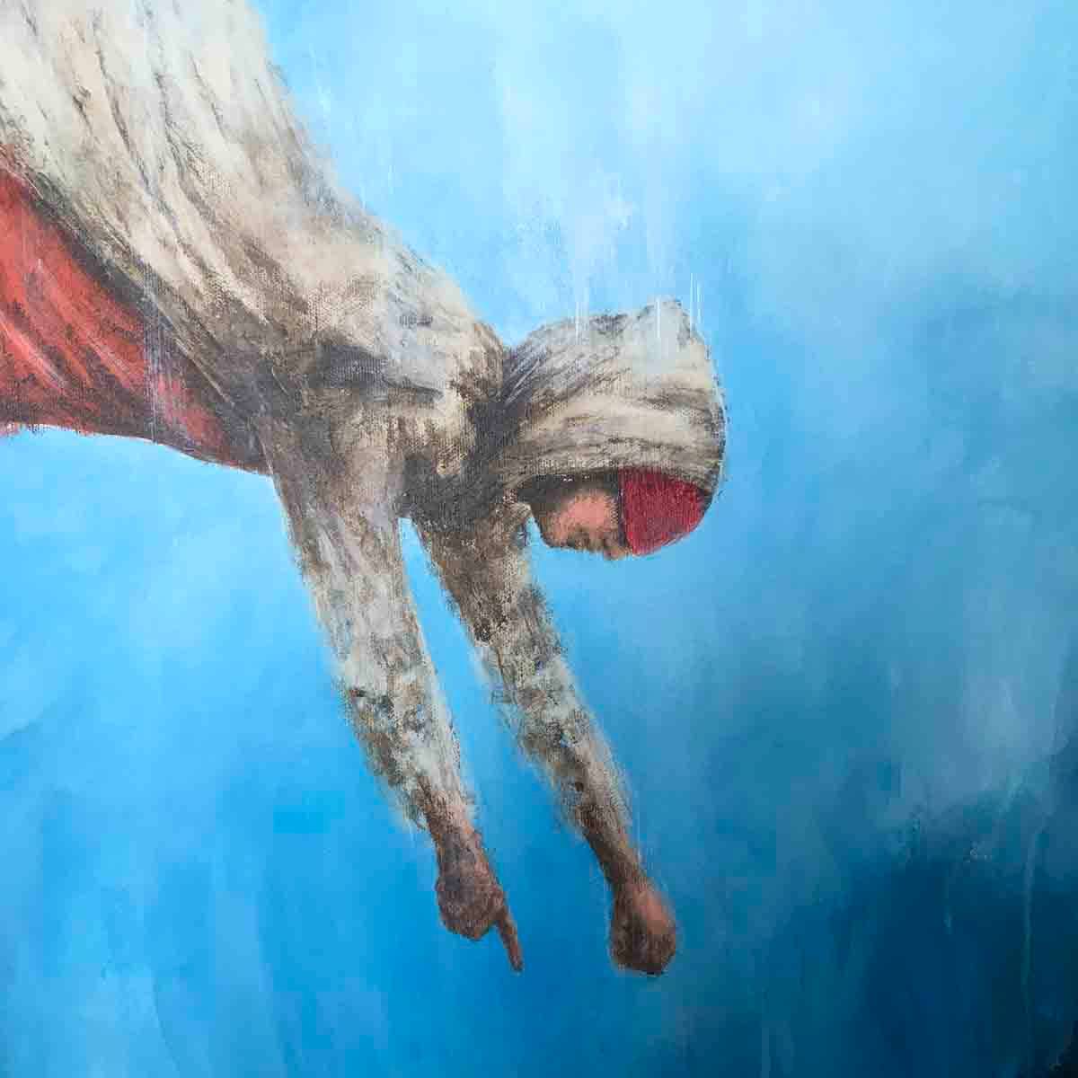 Confidence, 150x100 maleri