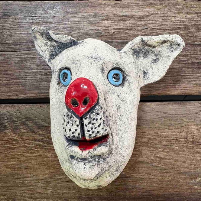 Hovedbilde Dågg-Ove, skulptur vegg ca 12 cm (08)