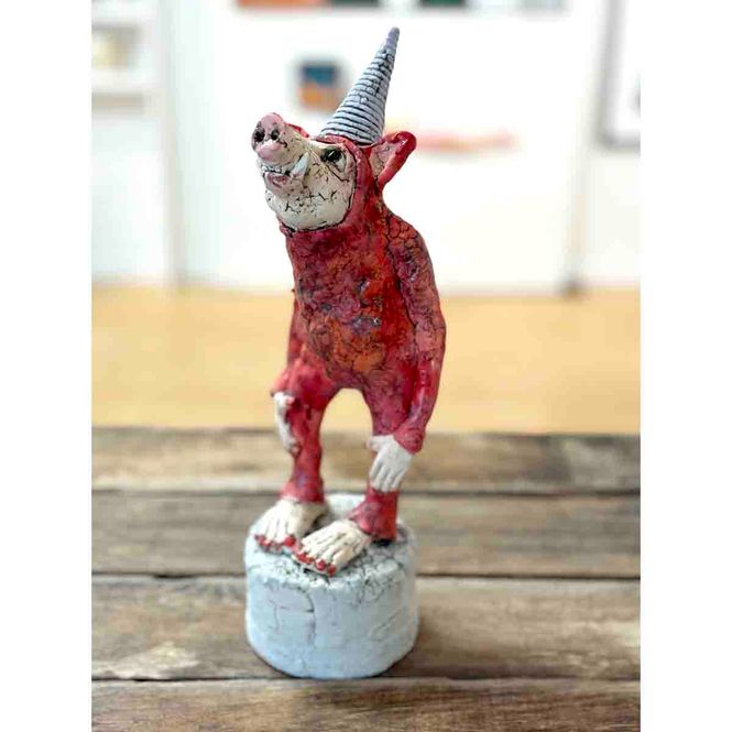 Hovedbilde The Pigling, skulptur 31 cm