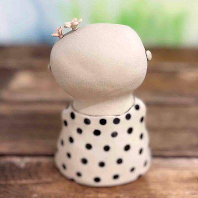 Lykkefnugg, skulptur ca 16 cm (10)