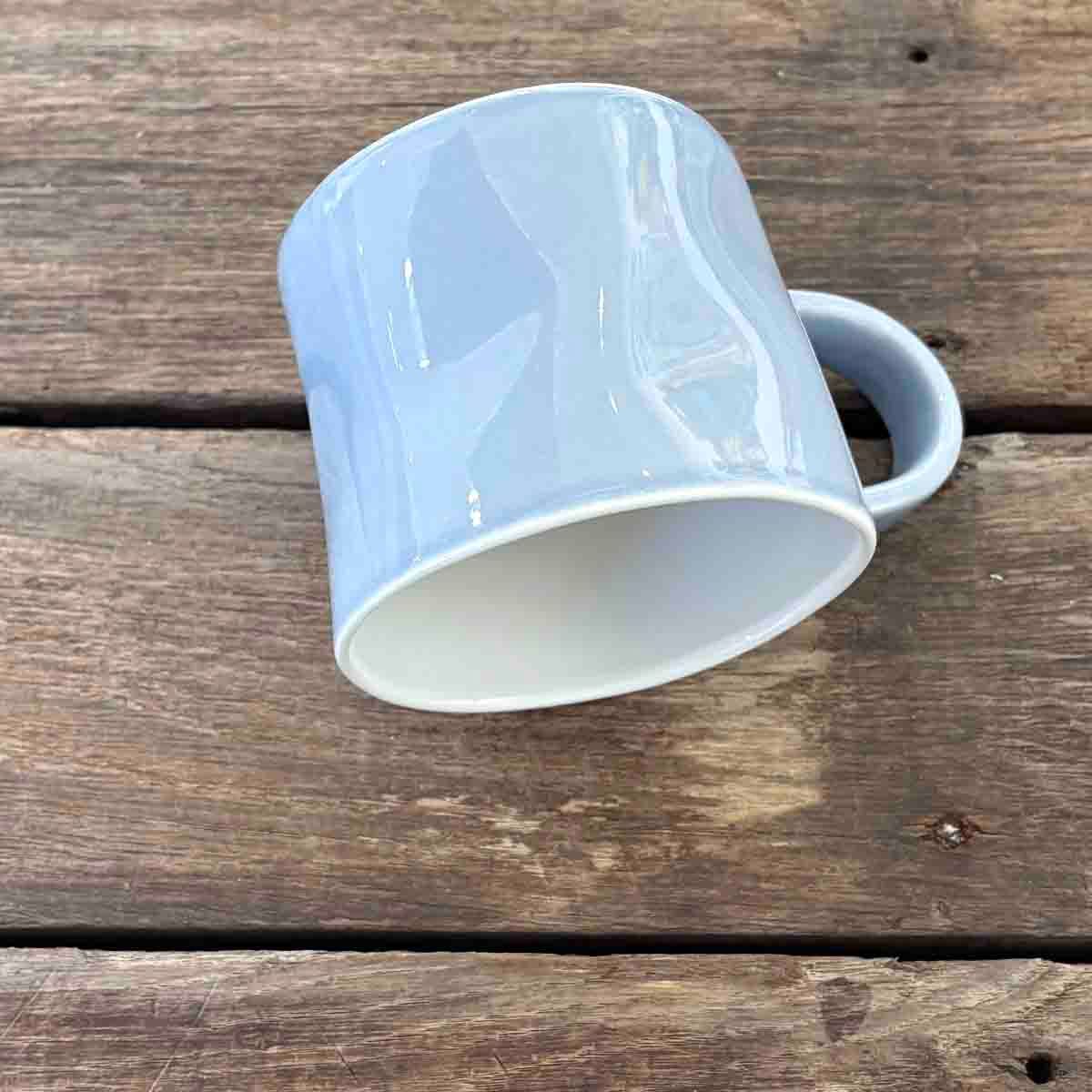 Digg rumpe, kopp porselen 7 cm (blå)