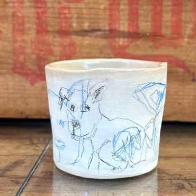 Dogs, krus keramikk 6.5 cm