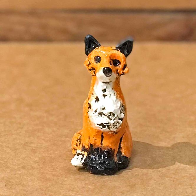 Hovedbilde Rev mini, skulptur 6.5 cm