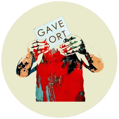 tegning av hender holder gavekort