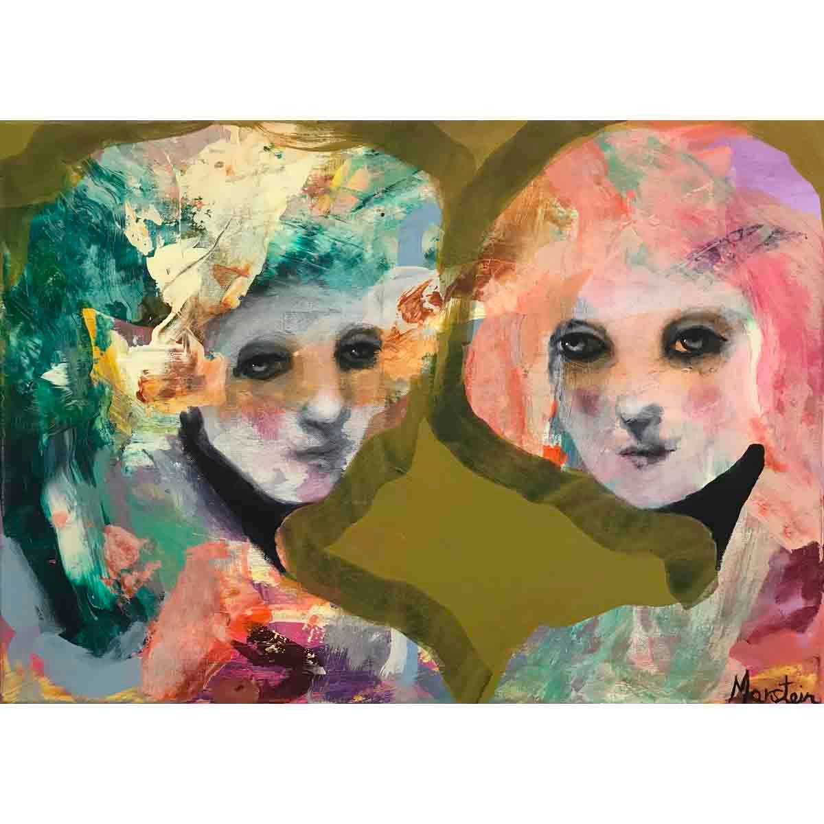 Tilhørighet, 70x50 maleri