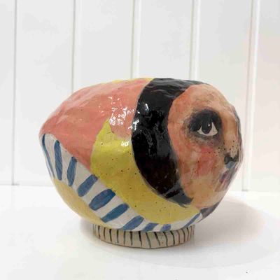 Vase, keramikk 18x24 cm