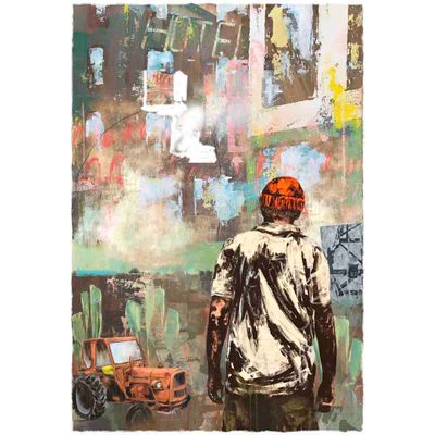 Utflytter - innflytter (50x70cm) DGA