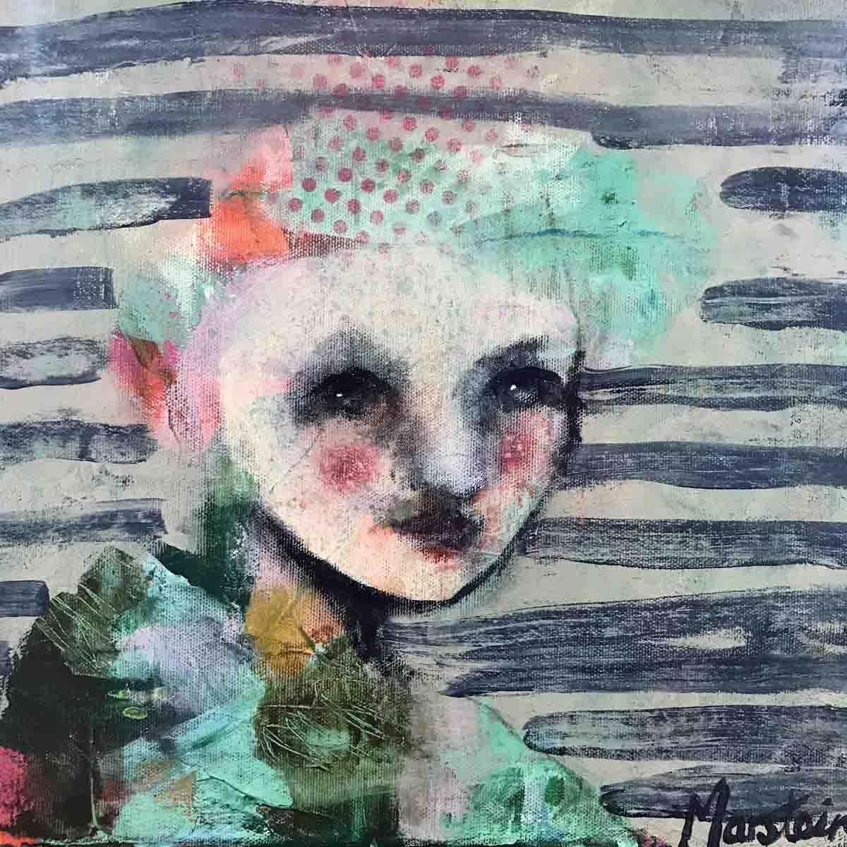 Utsikter, 30x30 cm maleri